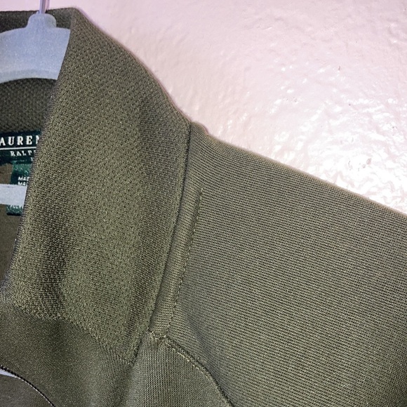 Ralph Lauren Lauren Active Green Zip Up Jacket - Picture 9 of 10